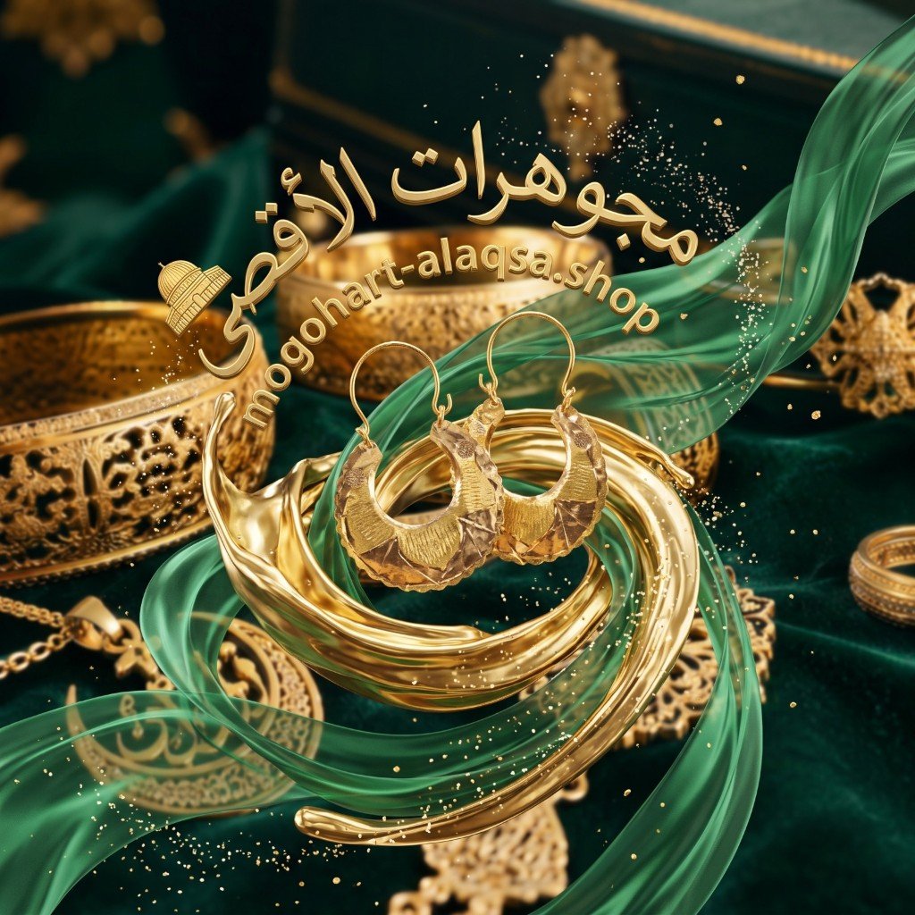 حلق هلال ذهبي
